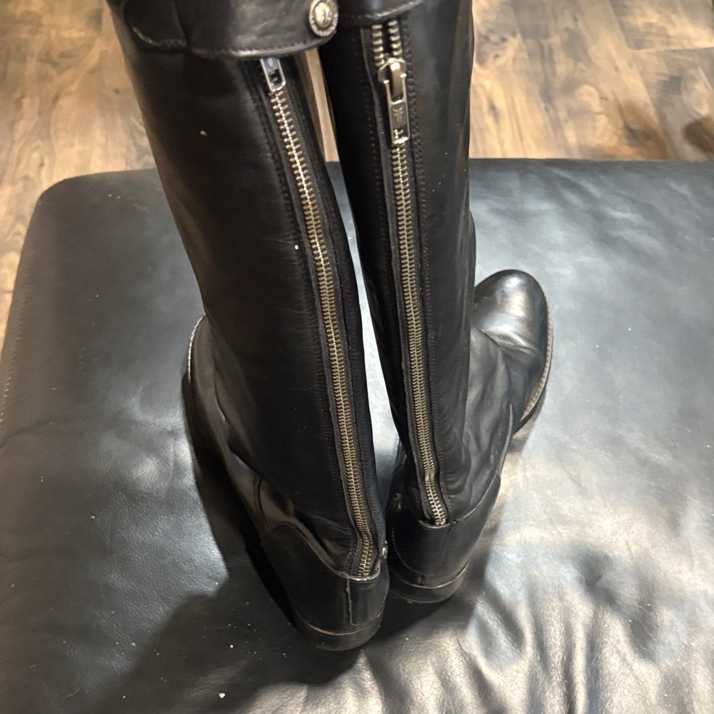 Frye Black leather boots - Picture 2 of 4